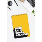 MUSLIMWALK Şimdi Çalış Sonra Ağlarsın Spiralli Ders Çalışma Planlayıcı