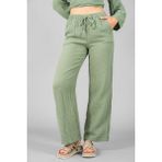 Müslin Kadın Palazzo Pantolon - Mint - L - XL