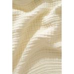 Müslin Yatak Örtüsü Ultra Yumuşak Yüksek Kaliteli 4 Kat Muslin Pike (Tek Kişilik (180X240 Cm) - Krem - 180 x 240 cm
