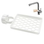 Musluk Süngerlik | Batarya Askılığı,Lavabo Kurutma Organizer Tepsisi - Ev, Çiftlik Evi, Yurt, Ofis, İşyeri, Garaj, Banyo, Seyahat, Karavan, Mutfak İçin