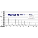 Mustad 1251C No:7 100'lü Olta İğnesi