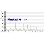 Mustad 225 No:12 50'li Paket İğne