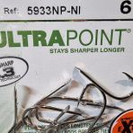 Mustad 5933 NPNI 6 Nikel 10'lu Olta İğnesi