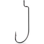 Mustad Offset Worm 39121NP-BN Black Nıckel-No:2-0 - 7'li Olta İğnesi
