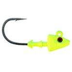 Mustad SD824 CH - Chartreuse - 14 gr - 3'lü 4-0 Shad Jig Head İğne