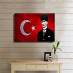 Mustafa Kemal Atatürk Kanvas Tablo