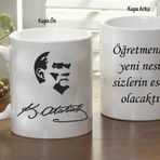 Mustafa Kemal Atatürk Kupa Bardak