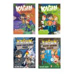 Mustafa Orakçı Kağan Seti 4 Kitap (Kayıp Şehrin Gizemi + Tablodaki Gizem + Kayıp Parçaların İzinde + Göldeki Hayalet)