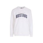 Mustang Bisiklet Yaka Ekru Erkek Sweatshirt M4WM-SWT-1981, 2XL