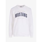 Mustang Bisiklet Yaka Ekru Erkek Sweatshırt M4WM-SWT-1981