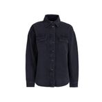 Mustang Denim Gömlek, XS, 5003167012, Siyah, Kadın
