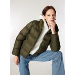 Mustang Dik Yaka Kapitone Puffer Mont, XS, 5003167003, Haki, Kadın