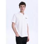 Mustang Düz Beyaz Erkek Polo T-Shirt M6SM-TST1579 - 2XL