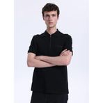 Mustang Düz Polo T-Shirt M6Sm-Tst1580, S, 5003335483, Siyah, Erkek