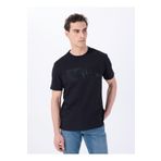 Mustang Erkek T-Shirt 5003230477, Siyah, 2XL
