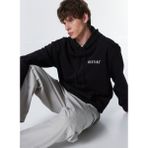 Mustang Kapüşon Yaka Siyah Erkek Sweatshirt M4WM-SWT-1519, 2XL