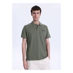 Mustang Koyu Haki Erkek Polo T-Shirt M6SM-TST1579