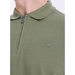 Mustang Koyu Haki Erkek Relaxed Baskılı Polo T-Shirt M5SM-TST1324 - 2XL