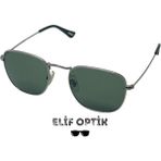 Mustang MU2069 01 51*20 145 Mineral Camlı Unisex Güneş Gözlüğü - Yeşil - Gri