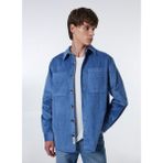 Mustang Normal Indigo Fitilli Erkek Gömlek M4WM-GML-1463 - XL - İndigo