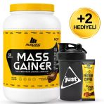 Mustang Nutrition Mass Gainer Karbonhidrat Tozu 5000 Gr 50 Servis Çikolata + Shaker + Protein Kahve Hediyeli