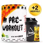 Mustang Nutrition Pre-Workout Aminoasit Tozu 600 Gr 30 Servis Mojito + Shaker + Protein Kahve Hediyeli