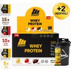 Mustang Nutrition Whey Protein Tozu 30 Saşe 1200 Gr Karışık Aroma + Shaker + Protein Kahve Hediyeli