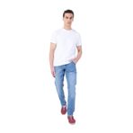 Mustang Orta Bel Slim Fit İndigo Denim Pantolon, 33/32, 5003232419, İndigo, Erkek