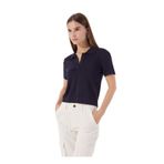 Mustang Polo Yaka Nakışlı Kazak, M, 5003230281, Lacivert, Kadın