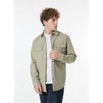 Mustang Relaxed Bej Erkek Denim Gömlek M4WM-GML-1824 - XL