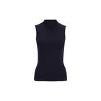 Mustang Yarım Balıkçı Yaka Düz T-Shirt, M, 5003276497, Siyah, Kadın