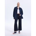 Mustang Yüksek Bel Bol Paça Kesim Denim Pantolon, 27-30, 5003336211, Lacivert, Kadın