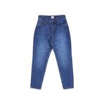 MUSTANG Yüksek Bel Dar Paça Slim Fit Denim Pantolon BROOKS RELAXED SLIM, 29/27, pantolon3930, Mavi, Kadın