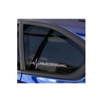 Mustangs Yan Cam Sticker Oto Kapı 20 Cm X 7 Cm Hologram c40