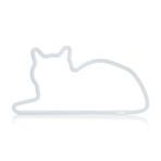 Mustard'dan Kedi Neon Işık İşareti (Oturan Kedi) | Pil ve USB ile Çalışan Kedi LED Neon Işık | Neon Duvar Lambası Tabelası Oturma Odası Yatak Odası Dekoru için | Yatak Başı ve Masa Lambası Aydınlatması | Kedi Severler için Kedi Hediyeleri