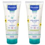 Mustela 200 ml 2 Kutu Stelatopia Cleansing Gel