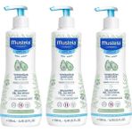 Mustela 3 Kutu Yenidoğan Şampuanı 500 ml Göz Yakmayan Formül ile Hassas Ciltlere Özel