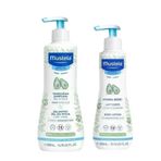 Mustela 500 + 300 ml Saç ve Vücut Bebek Bakım Seti