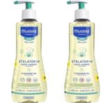 Mustela 500 ml 2 Kutu Stelatopia Huile Lavante Cleansing Oil