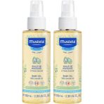 Mustela Baby Oil Masaj Yağı 100 ml 2 Adet Şeffaf Özellikli Doğal İçeriklerle Bebeğiniz İçin Güvenli