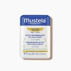 Mustela Cold Cream ve Organik Balmumu İçeren Kuru Dudaklar ve Yanaklar için Besleyici Stick (MİAD : 01/26)
