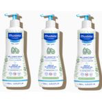 Mustela Gentle Cleansing Gel 3x500 ml Bebek Şampuanı