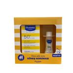 Mustela Hydra 50 ml Bebe Vücut Losyonu ve 200 ml SPF50+ Güneş Koruyucu