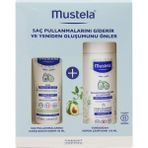 Mustela Konak Önleyici Yenidoğan Köpük Şampuanı 150 ml + Saç Karşıtı Krem 40 ml Kofre
