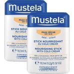 Mustela Nourishing Stick With Cold Cream 2 Adet 9.2 mg Dudak Kremi
