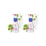 Mustela Shooting Cleansing Gel 2x300 ml Çok Hassas Ciltler İçin Jel Şampuan