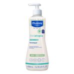 Mustela Stelatopia Egzama Eğimli Cilt Temizleme Jeli - Doğal Avokado ve Ayçiçek Yağı ile Bebek Yüz ve Vücut Yıkama - Kokusuz ve Yırtılmaz - 17.5 fl oz