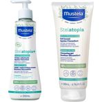 Mustela Stelatopia Yenileyici 300 ml Krem + 200 ml Şampuan