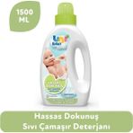 Mustela Uni Baby Hassas Dokunuş Sıvı Çamaşır Deterjanı 1500 ml - Açık Gri - 1 Yaş