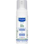 Mustela Yeni Doğanlar için Göz Yakmayan Konak Önleyici Köpük Şampuan - Hassas Ciltler için Doğal İçerik, 150 ml